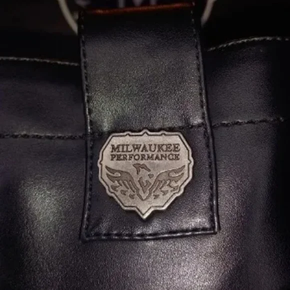 Milwaukee Leather Performance Womens Black Harness Ankle Boot with 4" Block heel - Picture 8 of 9